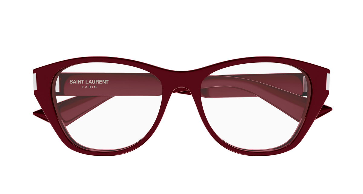 Saint Laurent Corner Angle SL 929 Rouge 006 de face - Les Lunettes de Pauline