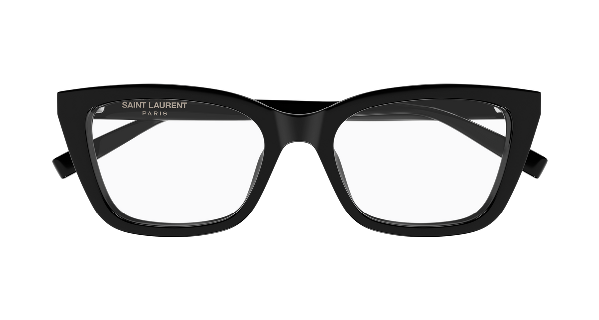 Saint Laurent SL Logo SL 911 Noir 001 de face - Les Lunettes de Pauline