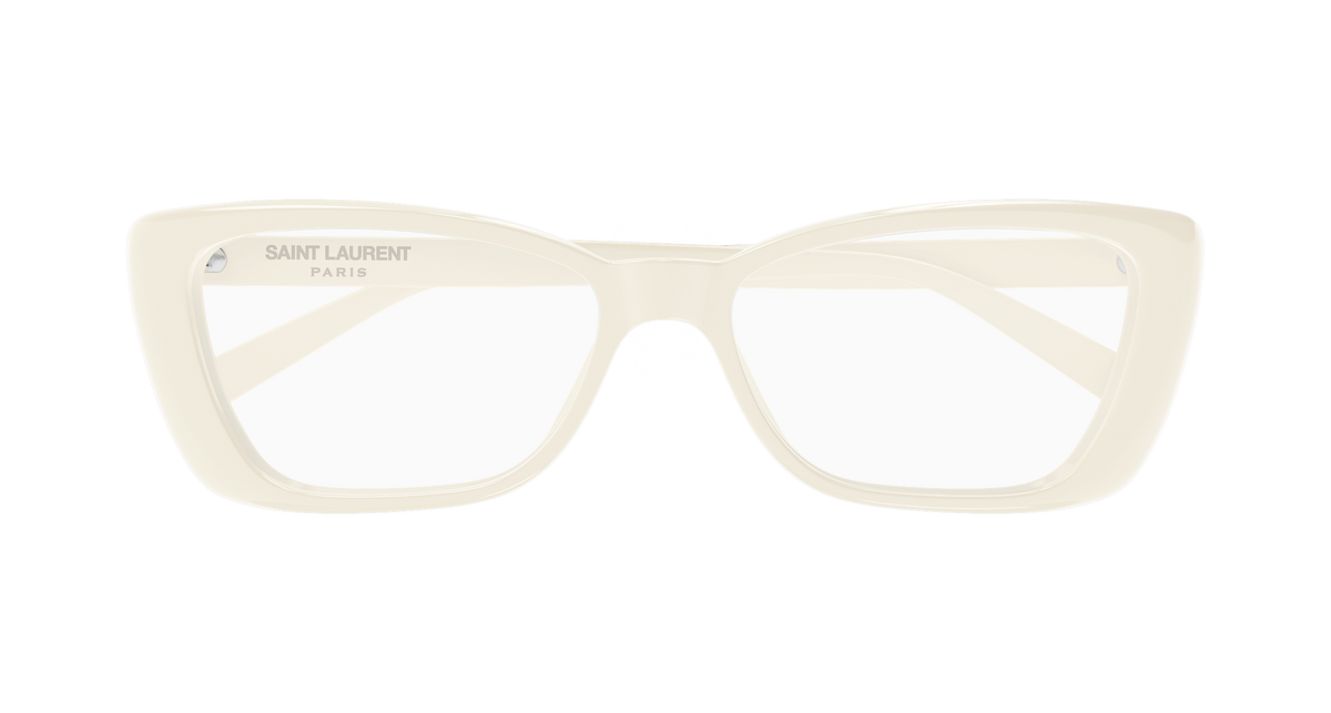 Saint Laurent SL Logo SL 943 OPT Ivoire 005 de face - Les Lunettes de Pauline