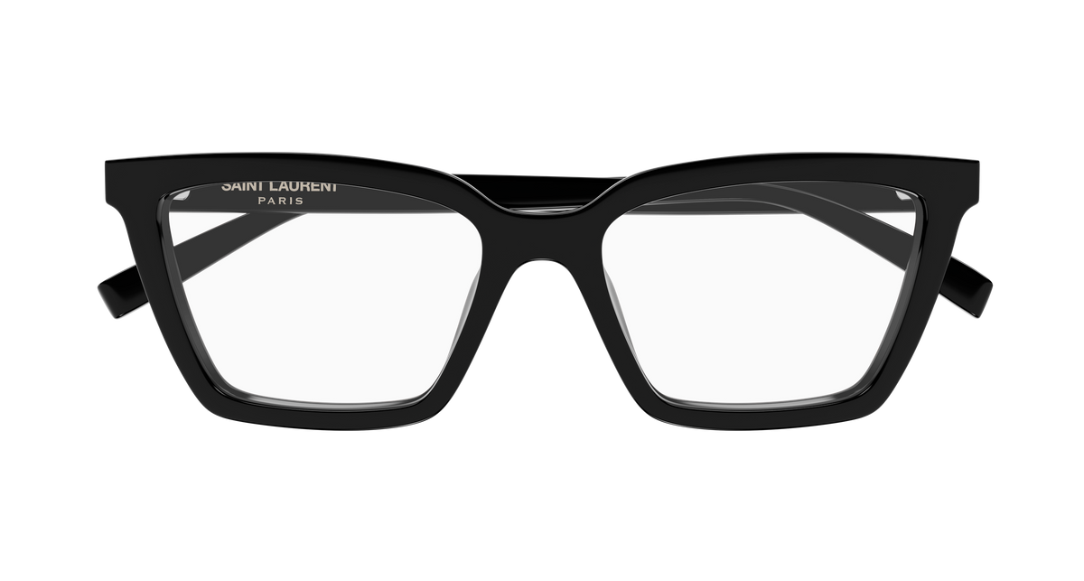 Saint Laurent SL Logo SL 912 Noir 001 de face - Les Lunettes de Pauline