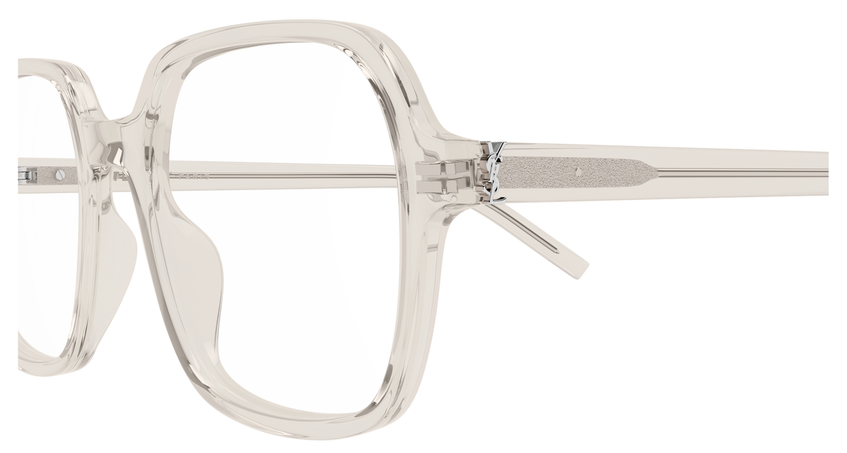 Saint Laurent Monogram SL M190 Beige 004 vue de profil - Les Lunettes de Pauline