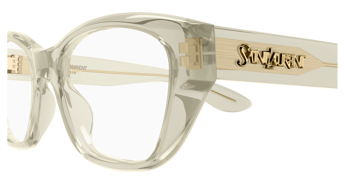 Saint Laurent SL Logo SL 924 Vert 004 vue de profil - Les Lunettes de Pauline