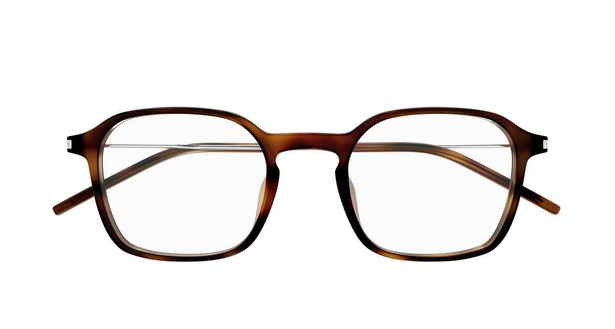 Saint Laurent Corner Angle SL 954 Havane 002 de face - Les Lunettes de Pauline