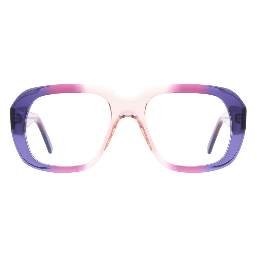 Andy Wolf 4613 Violet et Rose Framboise 04 de face - Les Lunettes de Pauline