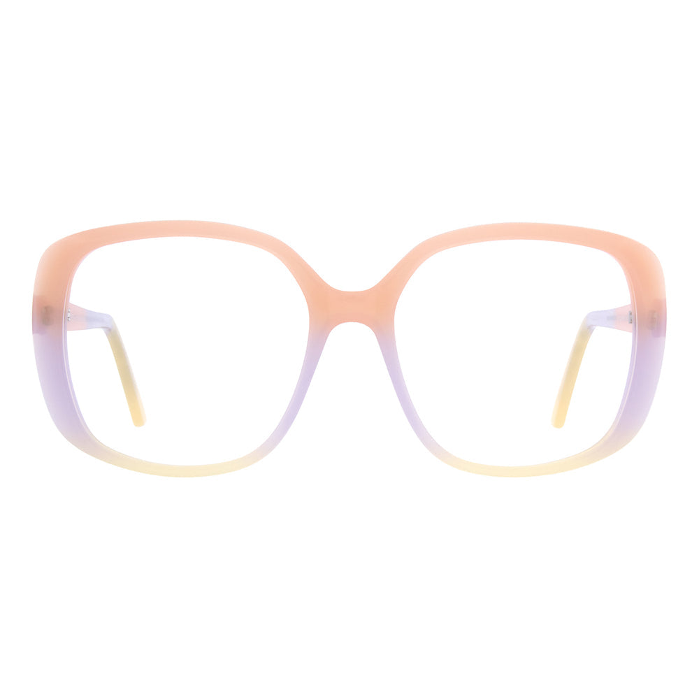 Andy Wolf 5137 Pastel Pêche et Lilas 05 de face - Les Lunettes de Pauline