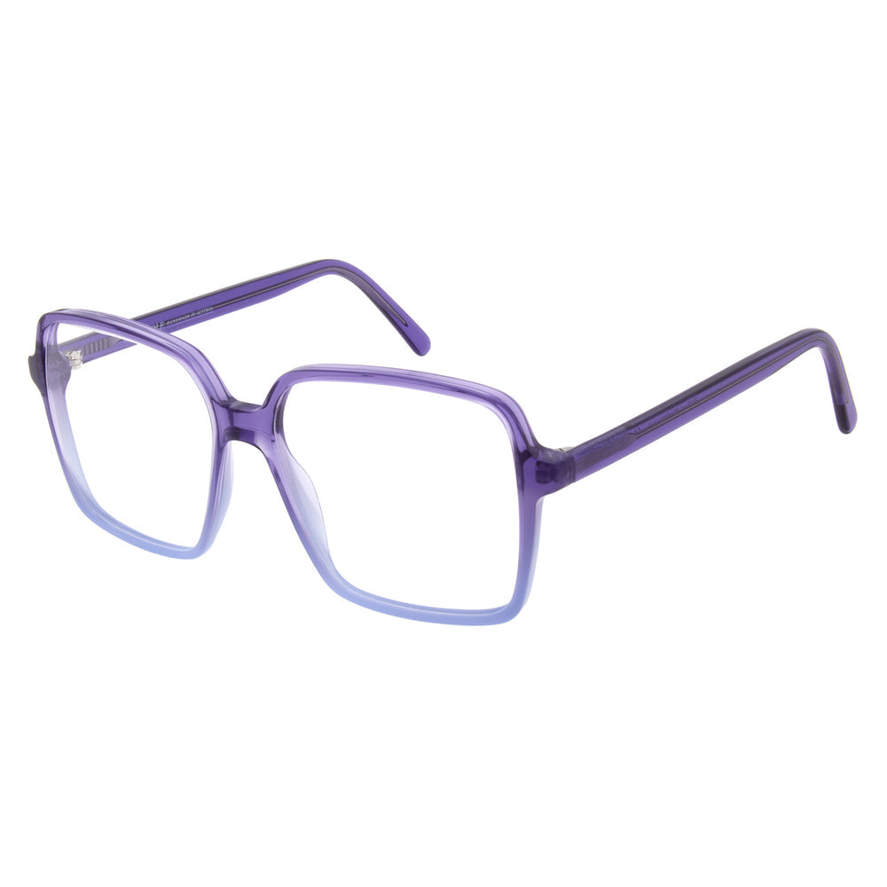 Andy Wolf 5140 Violet Parme 05 de trois-quarts - Les Lunettes de Pauline
