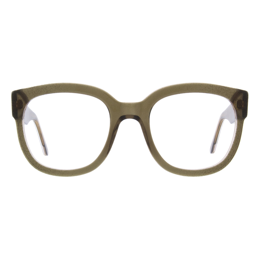 Andy Wolf 5142 Vert Olive 03 de face - Les Lunettes de Pauline