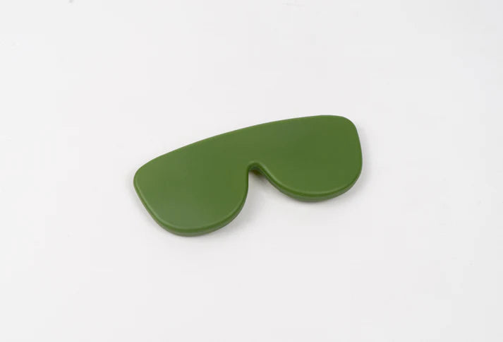 Étui à lunettes en silicone vert - Lups The Case