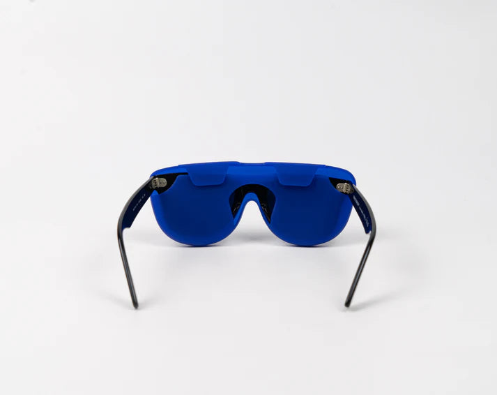Étui à lunettes en silicone bleu marine - Lups The Case