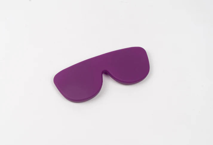Étui à lunettes en silicone violet - Lups The Case