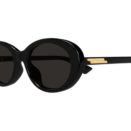 Bottega Veneta BV1415SK Noir 001 en détail des branches - Les Lunettes de Pauline