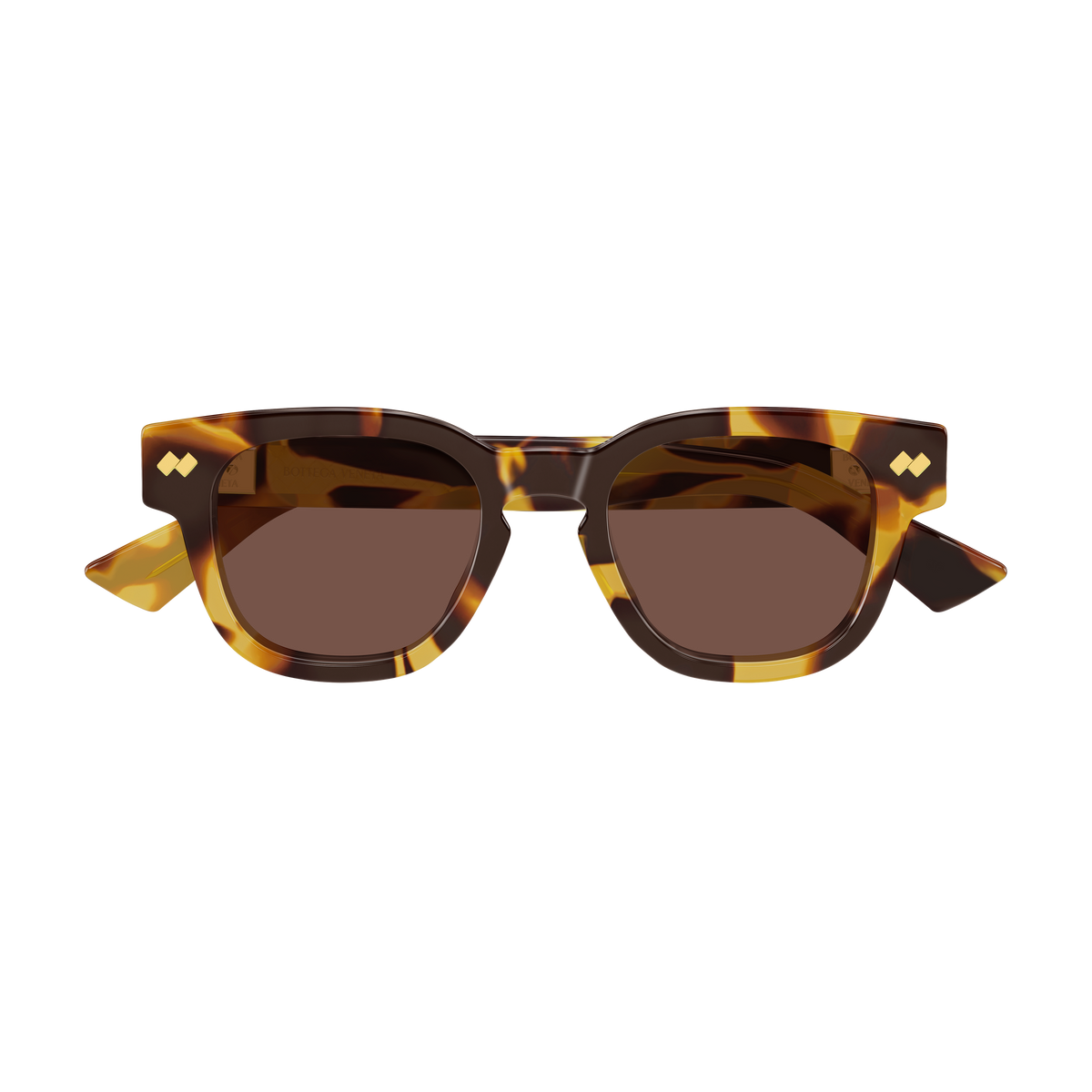 Bottega Veneta BV1441S Écaille 002 de face - Les Lunettes de Pauline