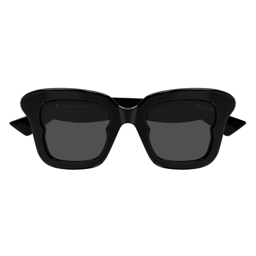 Bottega Veneta BV1493S Noir 001 de face - Les Lunettes de Pauline