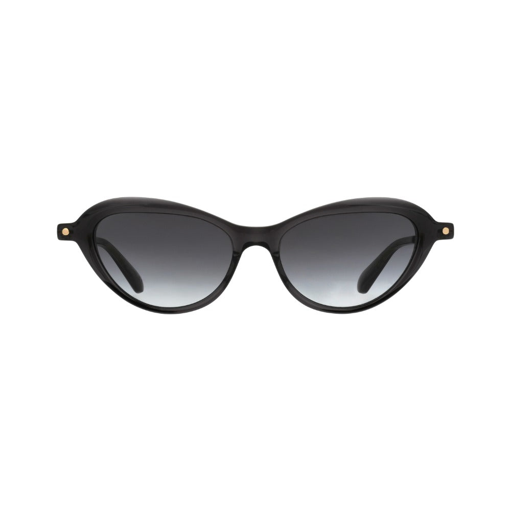 Carven CC4096S Gris Foncé Translucide GR69 de face - Les Lunettes de Pauline
