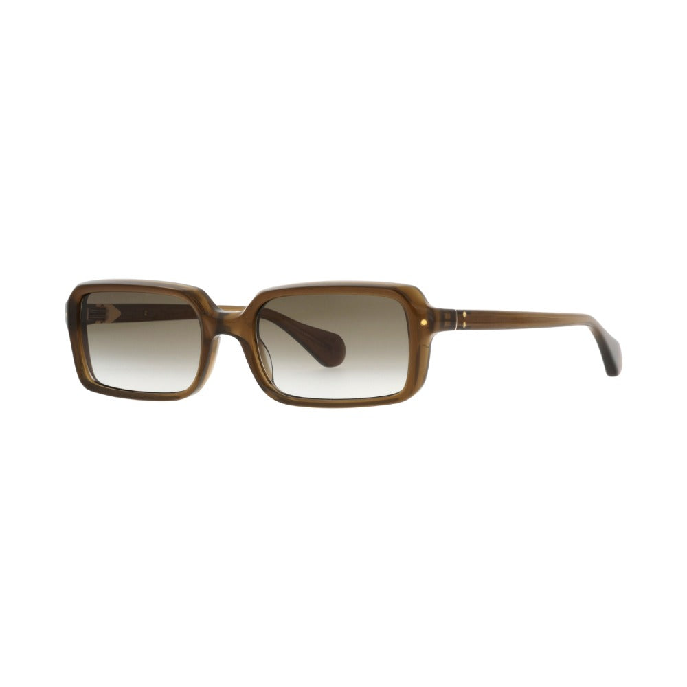 Carven CC4098S Brun Olive Translucide BR85 de trois-quarts - Les Lunettes de Pauline