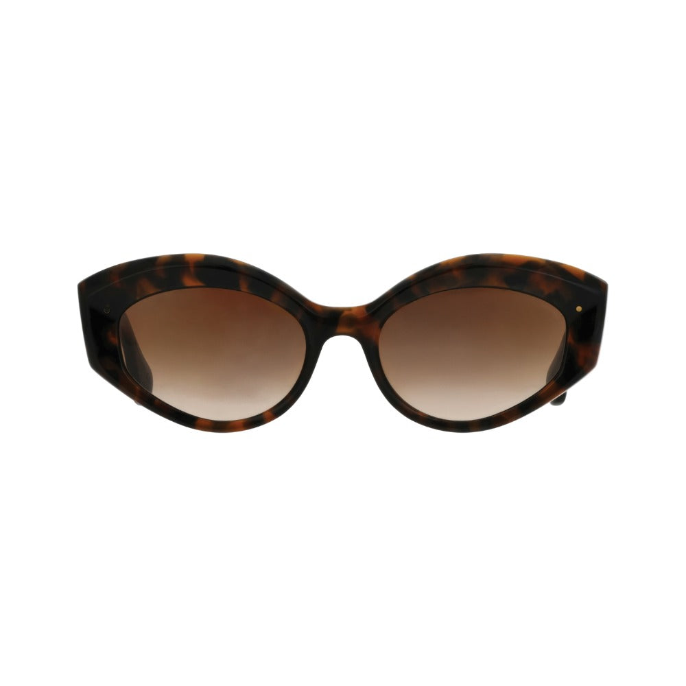 Carven CC4101S Écaille Ambrée E800 de face - Les Lunettes de Pauline