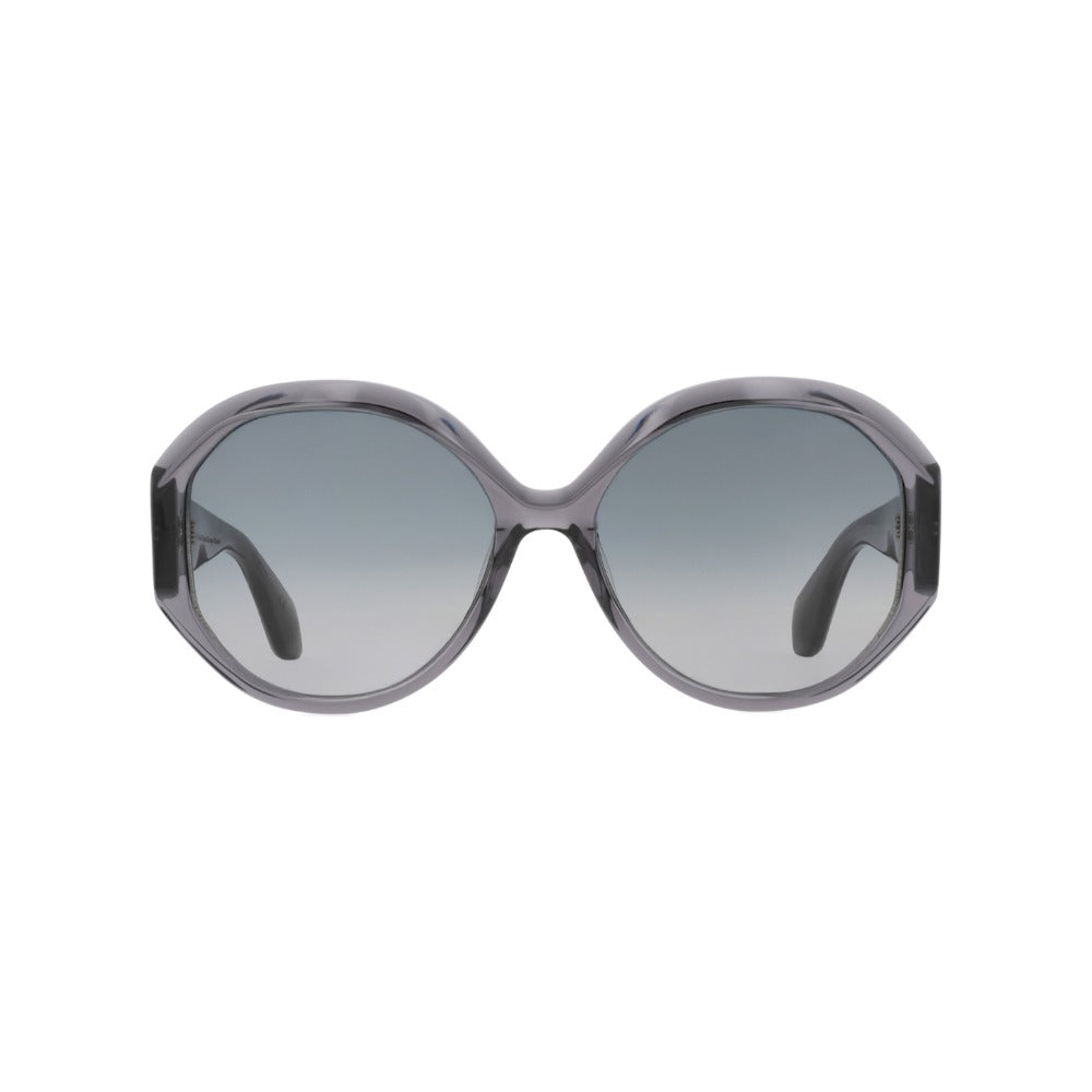 Carven CC4107S Gris Foncé Translucide GR69 de face - Les Lunettes de Pauline