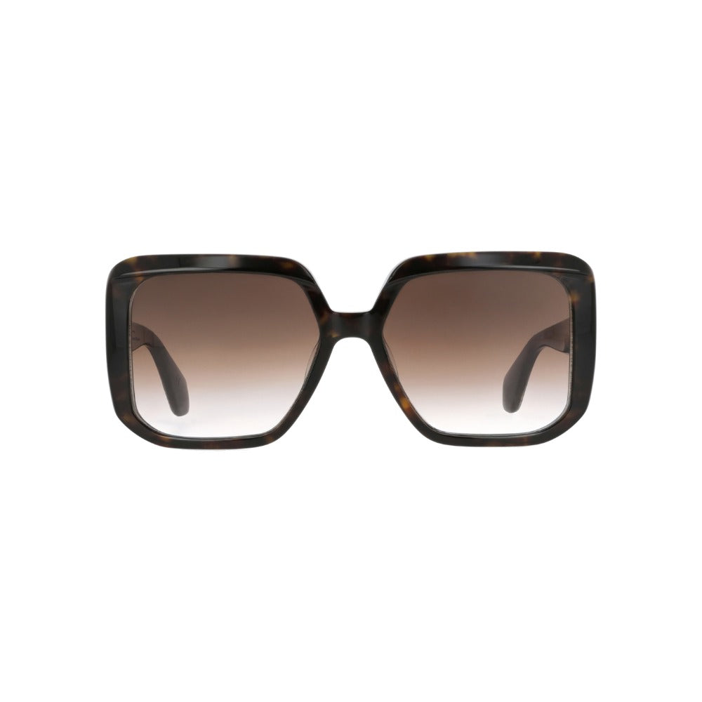 Carven CC4108S Écaille Mouchetée Foncée E020 de face - Les Lunettes de Pauline