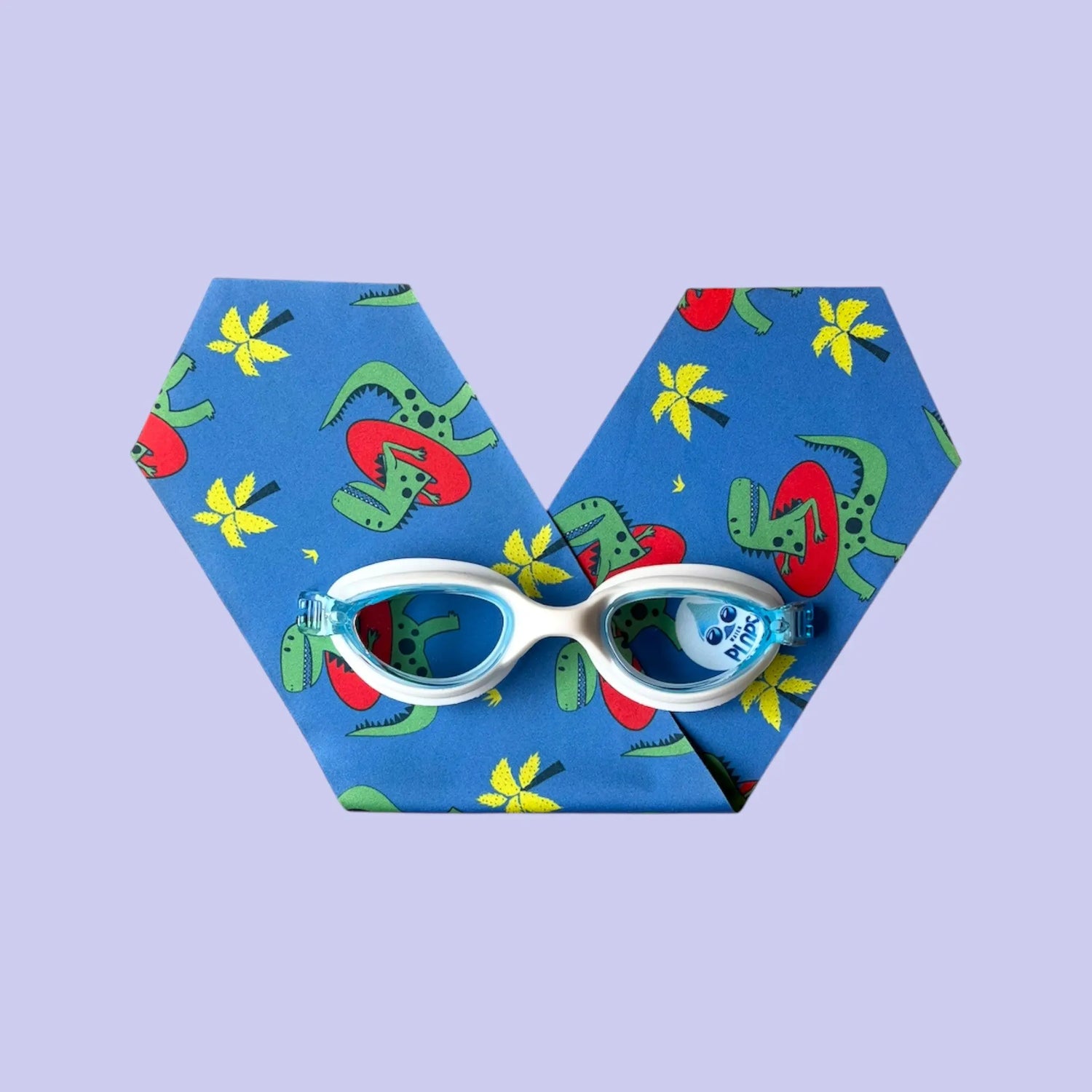 Waterplops Dinos Aventure – Lunettes de piscine 4-7ans