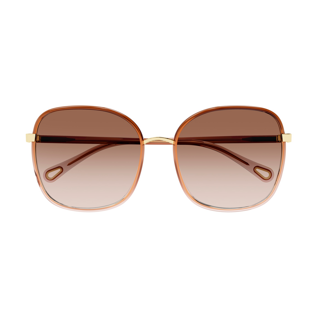 Chloé CH0031S Brun 007 de face - Les Lunettes de Pauline