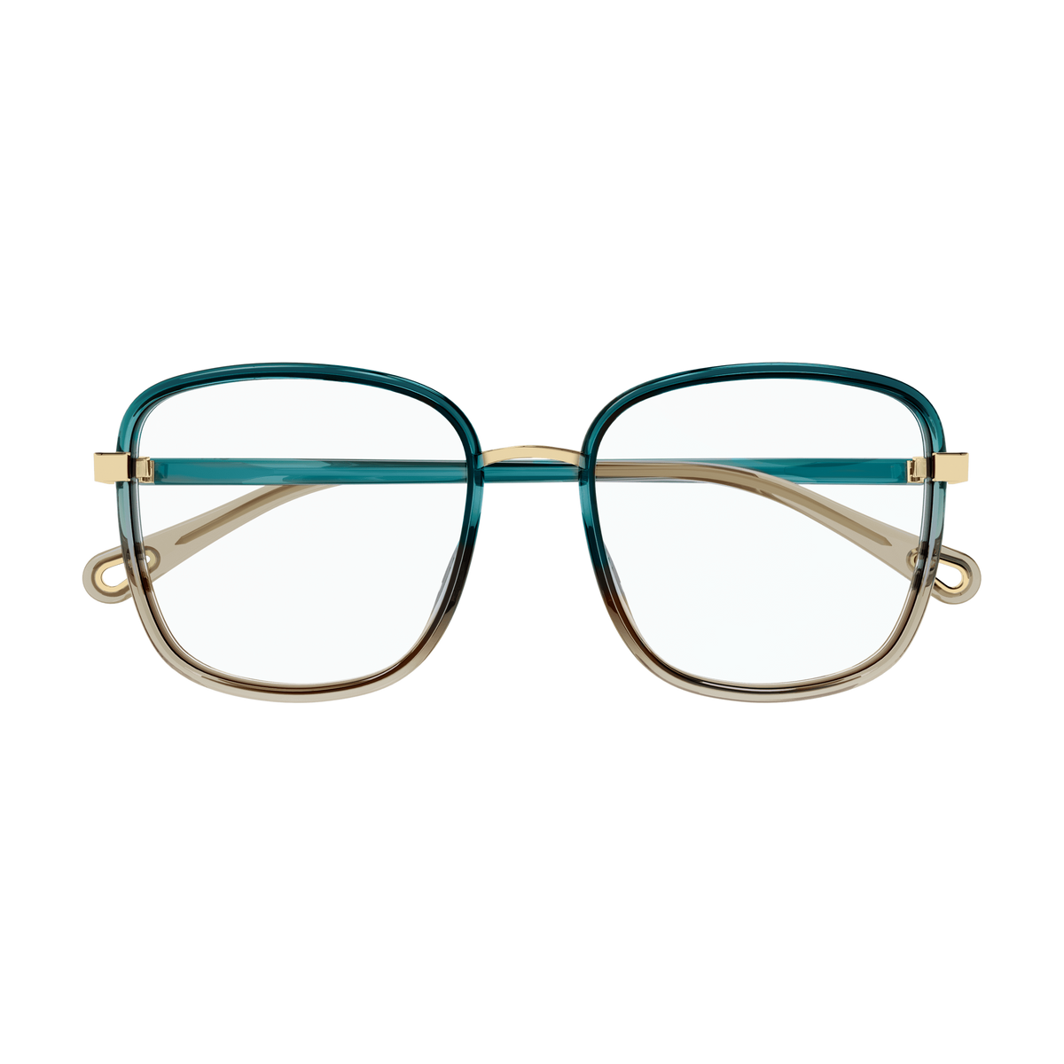 Chloé CH0034O Vert Canard 012 / 50-18 de face - Les Lunettes de Pauline