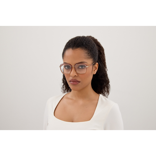 Chloé CH0034O Rose Corail 021 / 50-18 portée - Les Lunettes de Pauline