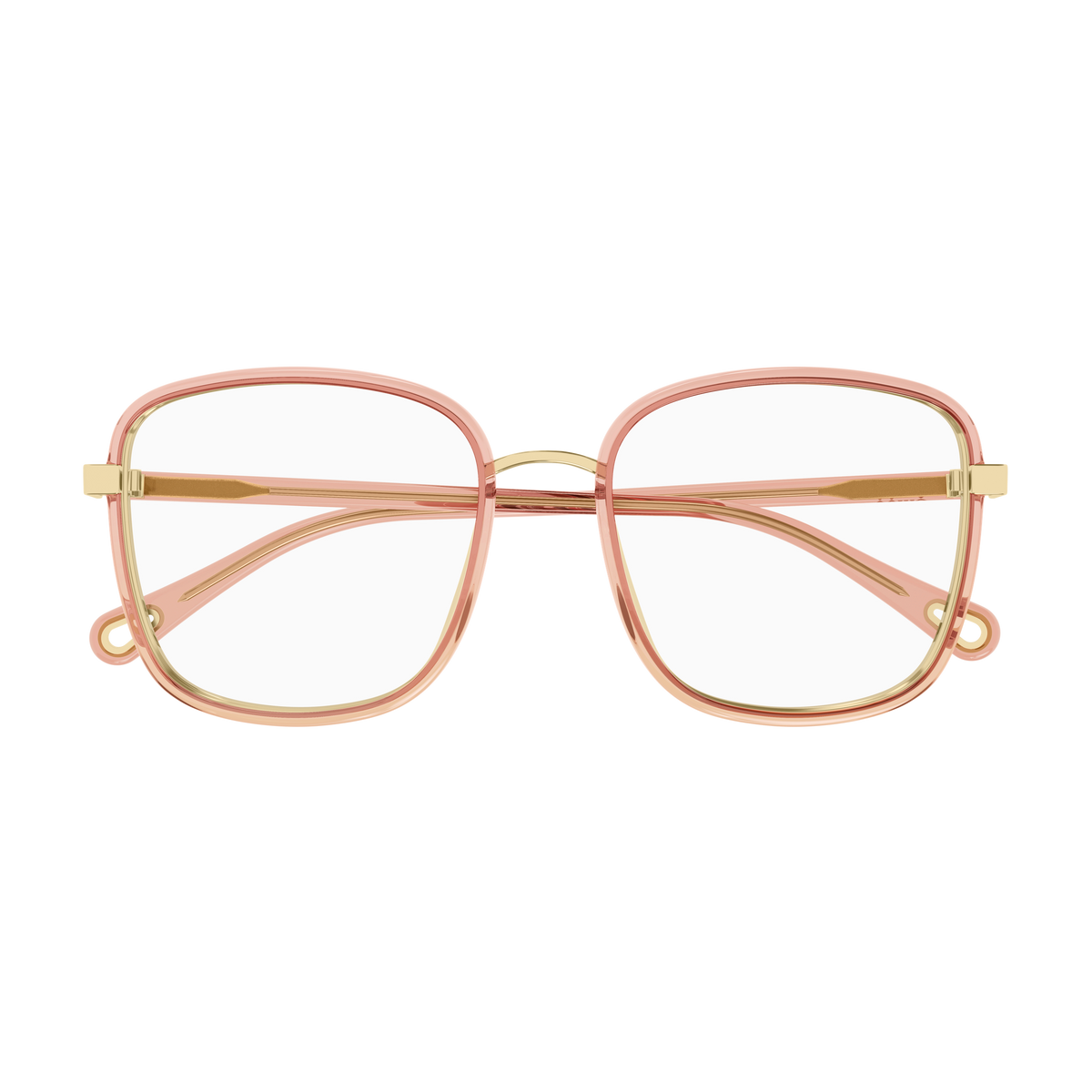 Chloé CH0034O Rose 023 / 53-18 de face - Les Lunettes de Pauline
