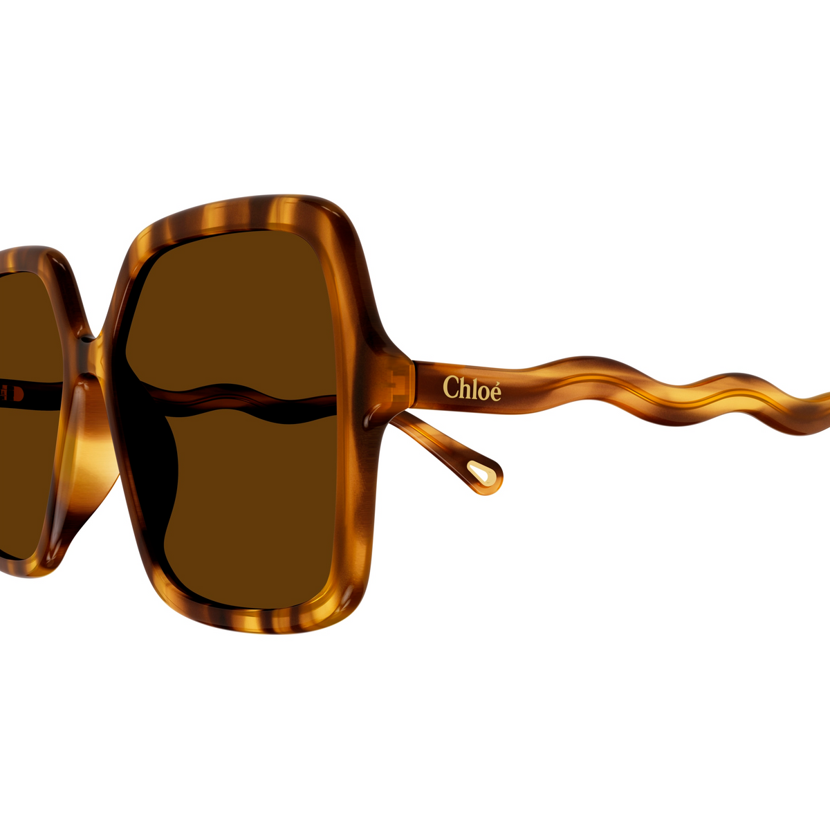 Chloé CH0086S en détail des branches - Les Lunettes de Pauline