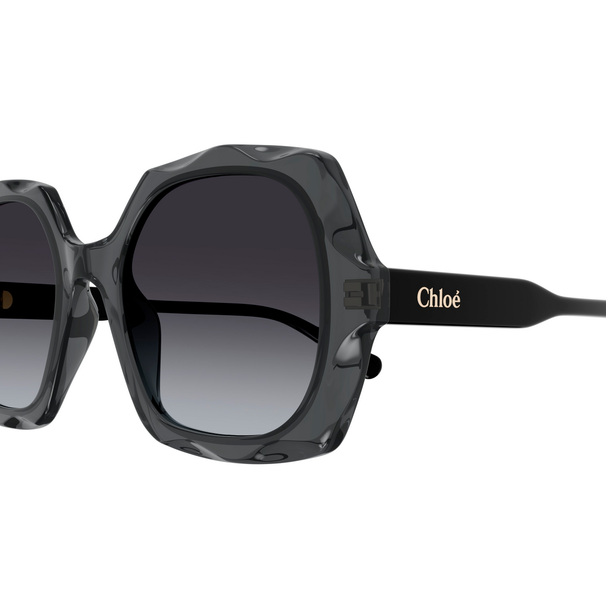 Chloé CH0226S en détail des branches - Les Lunettes de Pauline