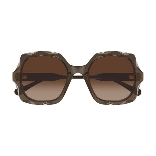 Chloé CH0226S Brun 007 de face - Les Lunettes de Pauline