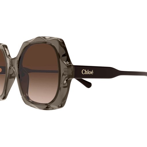 Chloé CH0226S Brun 007 en détail des branches - Les Lunettes de Pauline