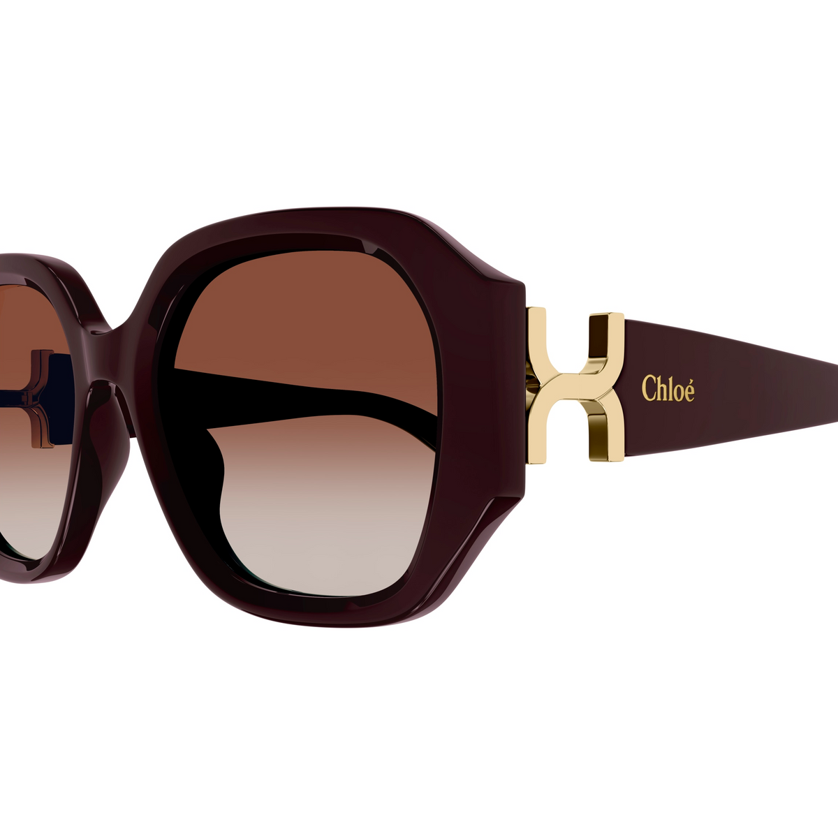 Chloé CH0236S en détail des branches - Les Lunettes de Pauline