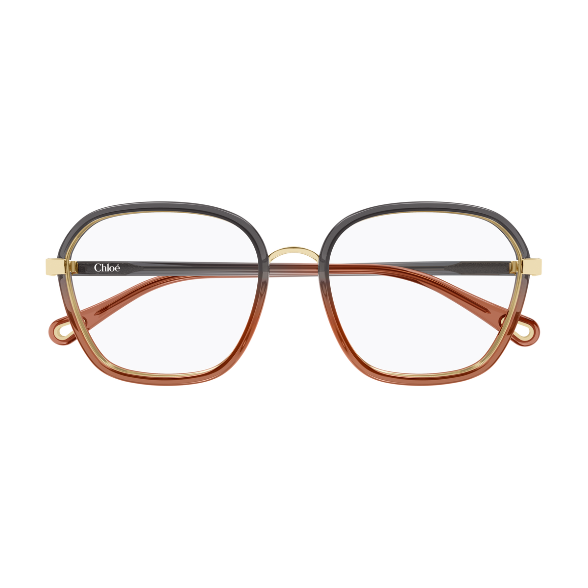 Chloé CH0309O Gris Terracotta 007 de face - Les Lunettes de Pauline