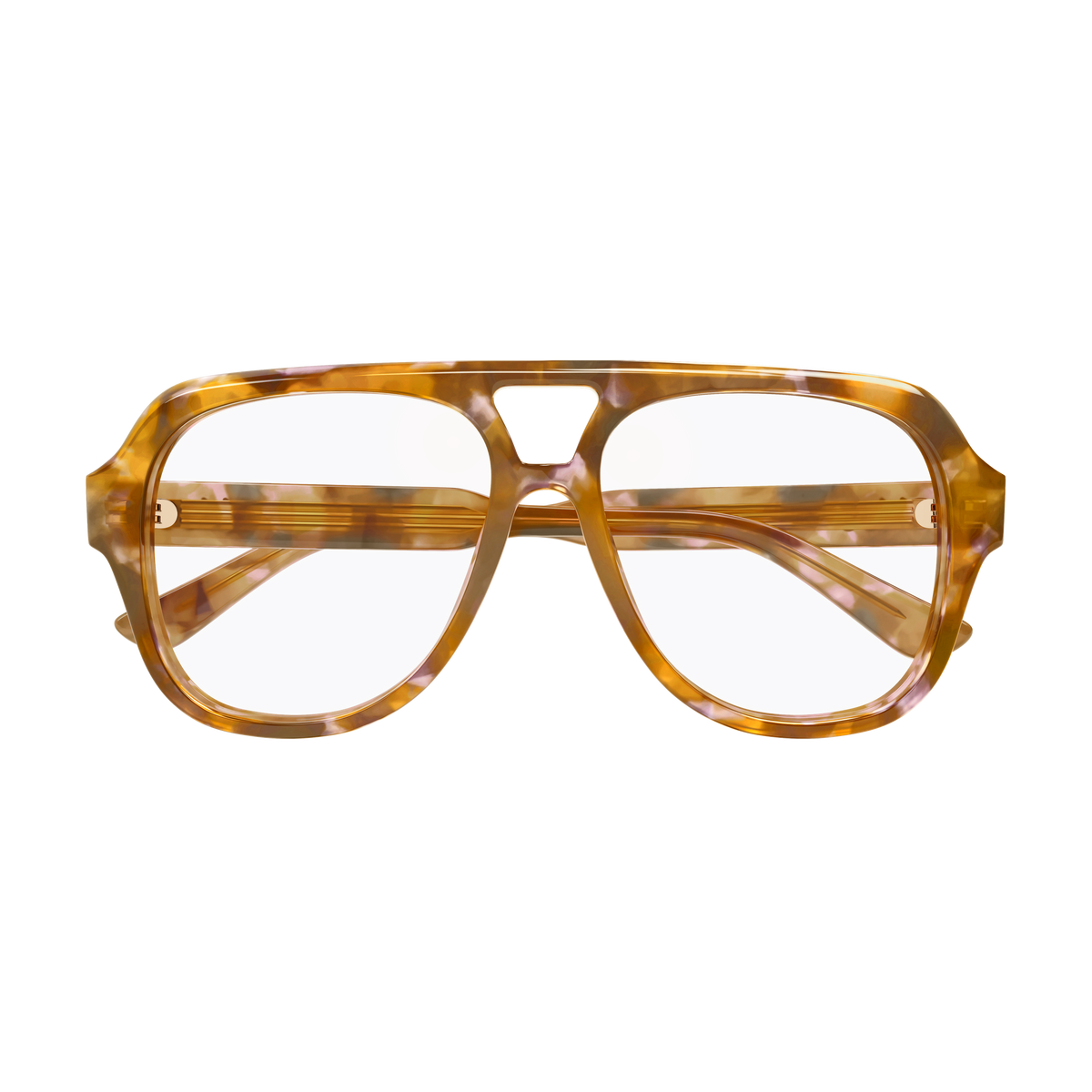 Chloé CH0339O Écaille Miel Rose 004 de face - Les Lunettes de Pauline