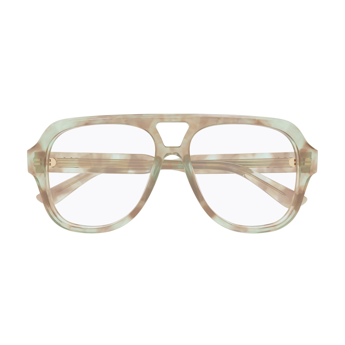 Chloé CH0339O Écaille Ivoire 005 de face - Les Lunettes de Pauline