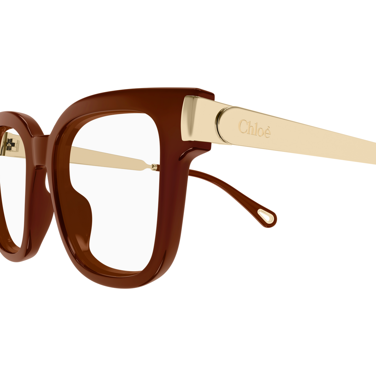 Chloé CH0353O 003 en détail des branches - Les Lunettes de Pauline