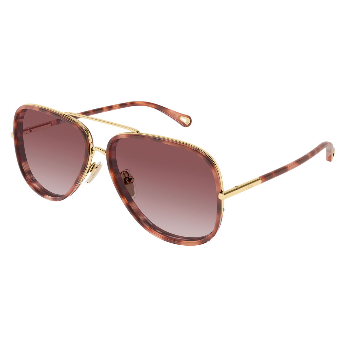 Chloé CH0382S 004 de trois-quarts - Les Lunettes de Pauline