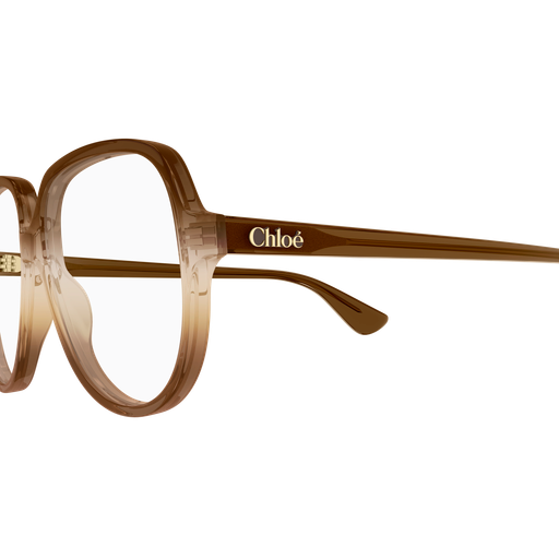 Chloé CH0391O Brun 005 en détail des branches - Les Lunettes de Pauline