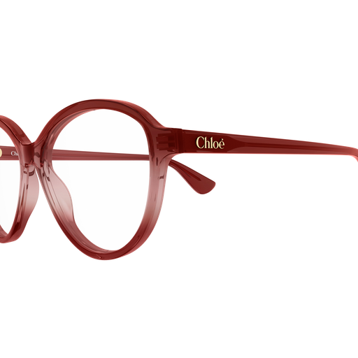 Chloé CH0392O Bordeaux 004 en détail des branches - Les Lunettes de Pauline