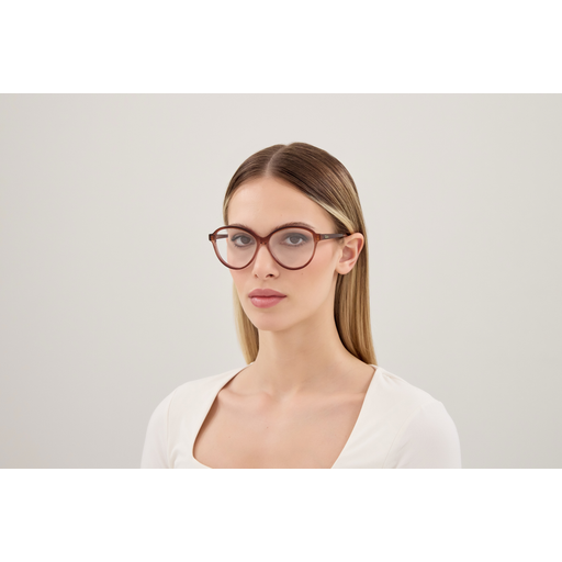Chloé CH0392O Bordeaux 004 portée - Les Lunettes de Pauline