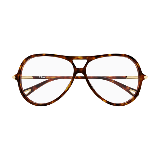 Chloé CH0398O Écaille 002 de face - Les Lunettes de Pauline