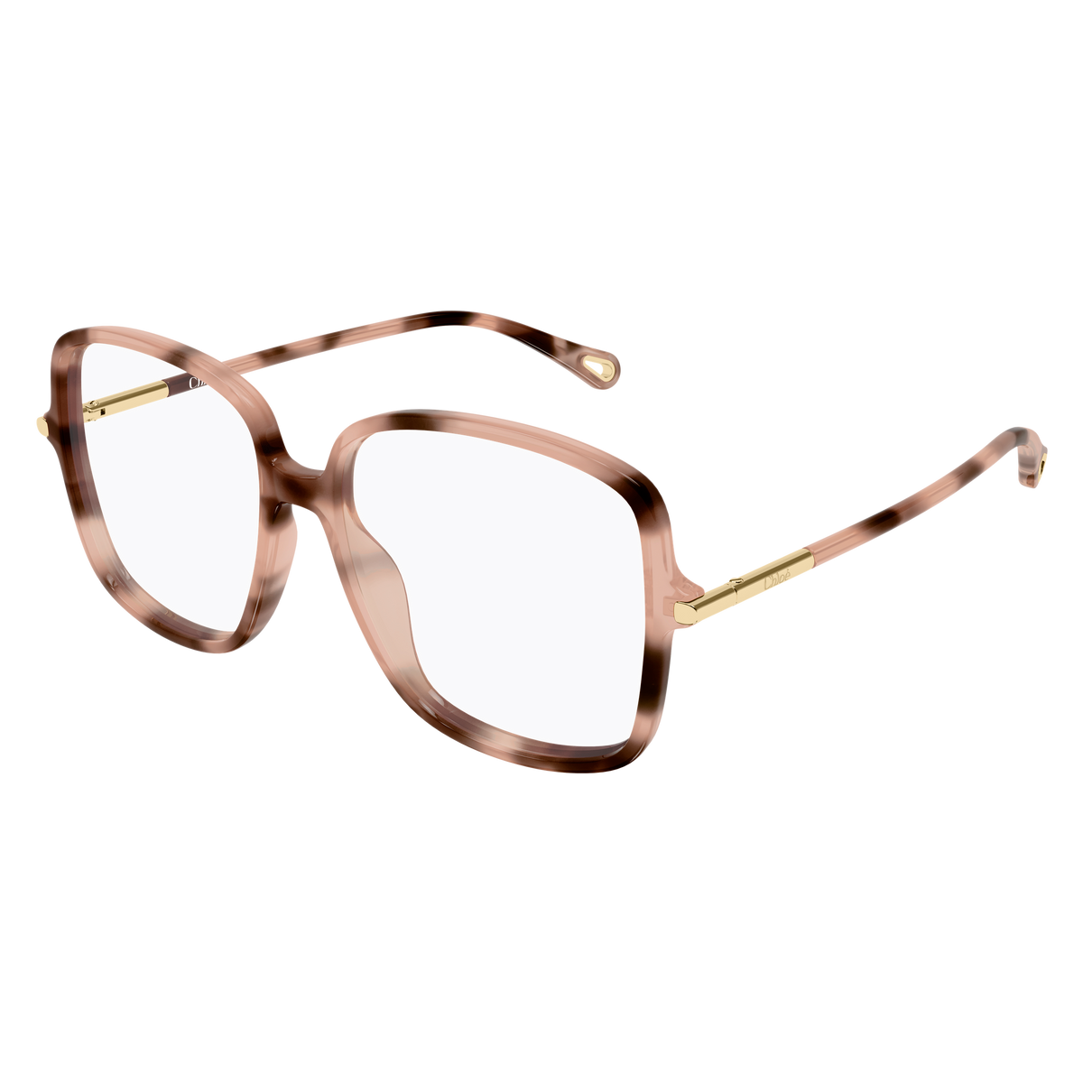 Chloé CH0399O Écaille 003 de trois-quarts - Les Lunettes de Pauline