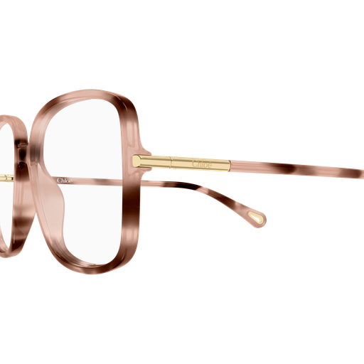 Chloé CH0399O Écaille 003 en détail des branches - Les Lunettes de Pauline