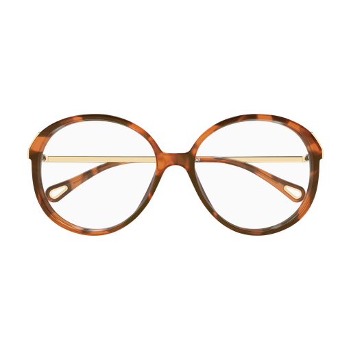 Chloé CH0408O Écaille Or 002 de face - Les Lunettes de Pauline