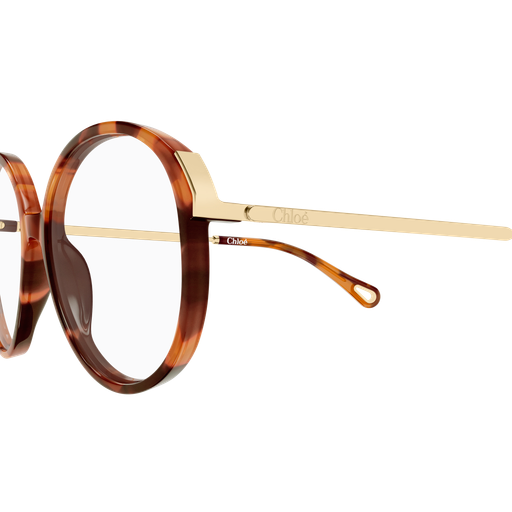 Chloé CH0408O Écaille Or 002 en détail des branches - Les Lunettes de Pauline