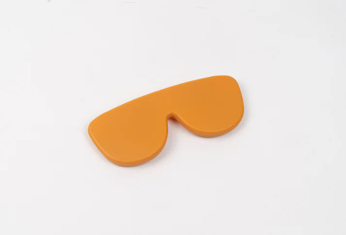 Étui à lunettes en silicone marron - Lups The Case