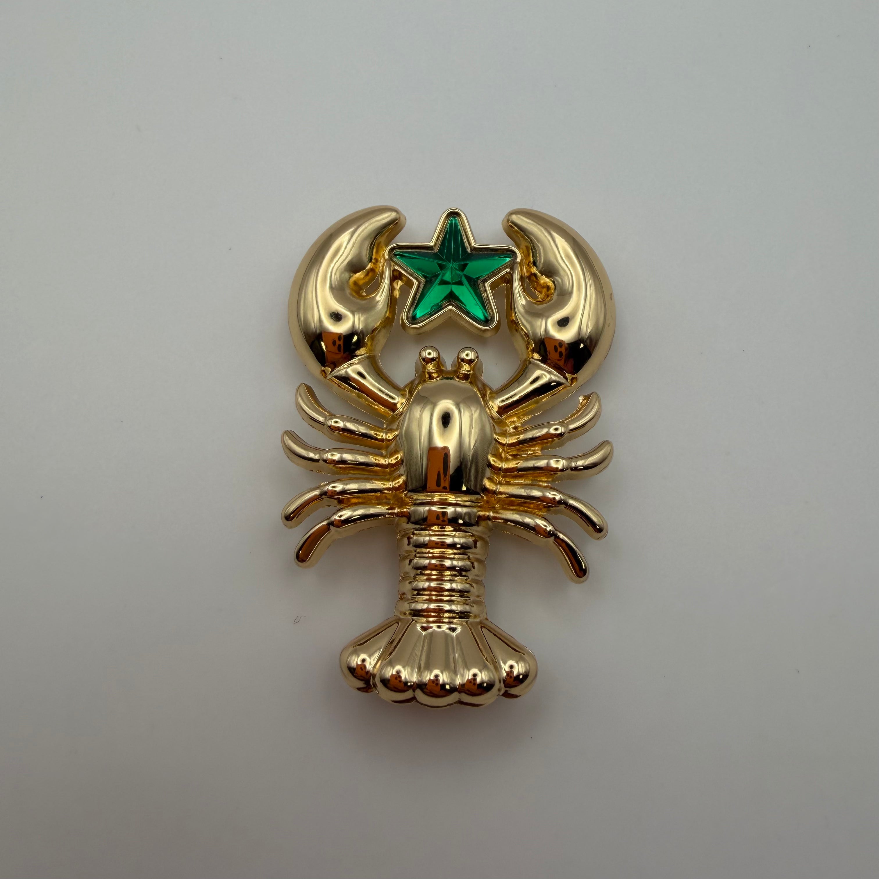 Clip Astro Homard émeraude - Les Lunettes de Pauline