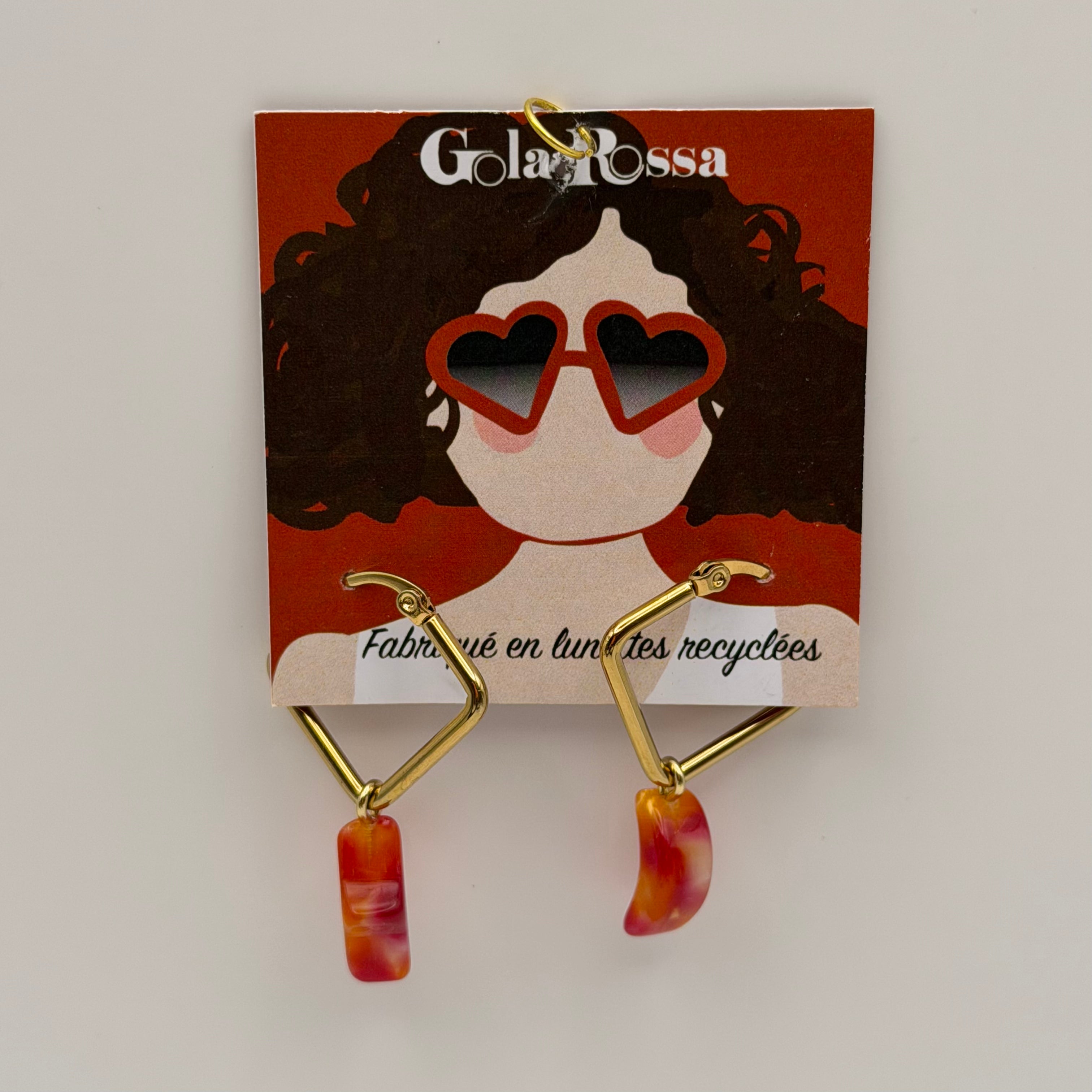 Boucle d’oreille - Les Lunettes de Pauline