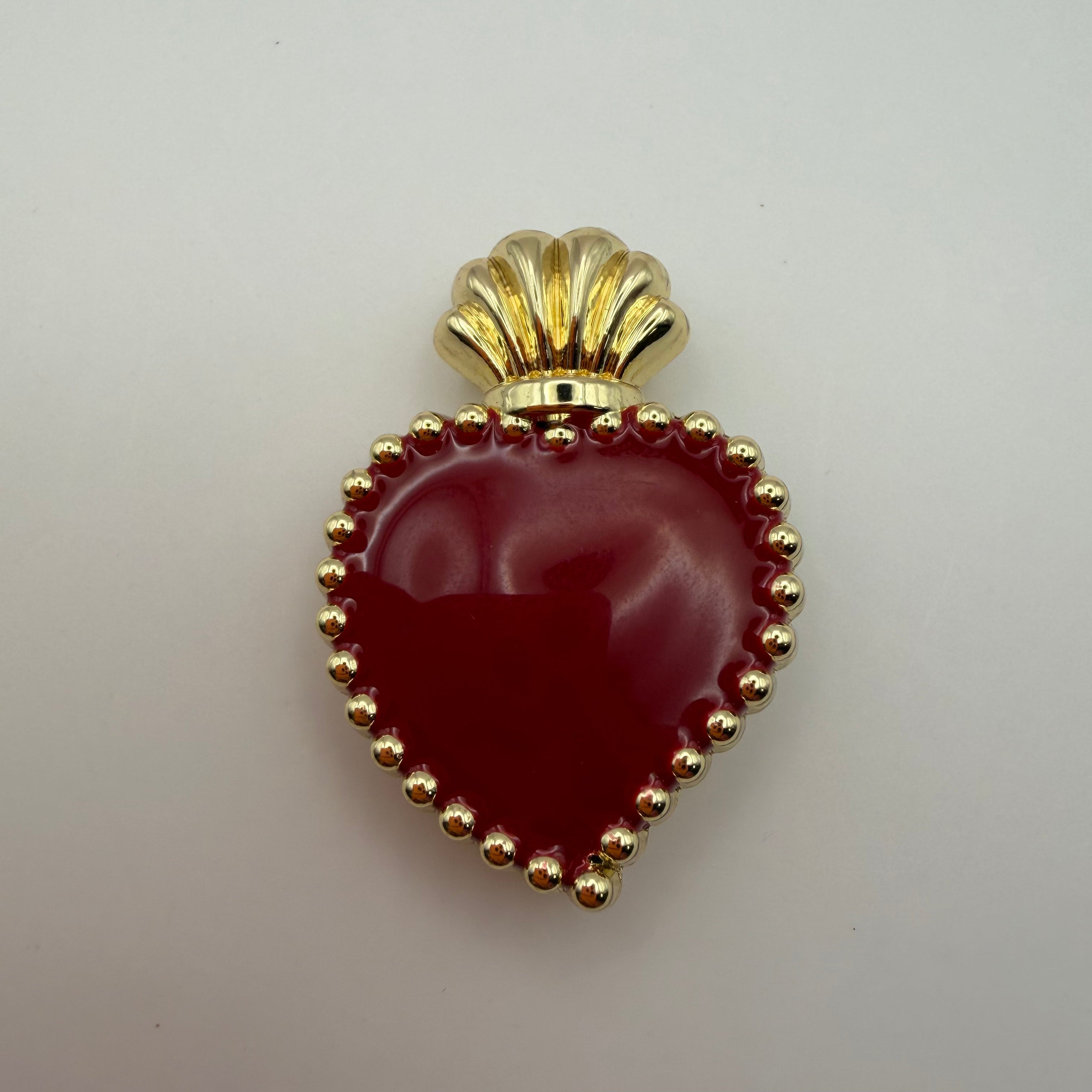 Bijoux de bouton Exvoto rouge - Les Lunettes de Pauline