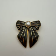 Clip BOW Blush noir - Les Lunettes de Pauline